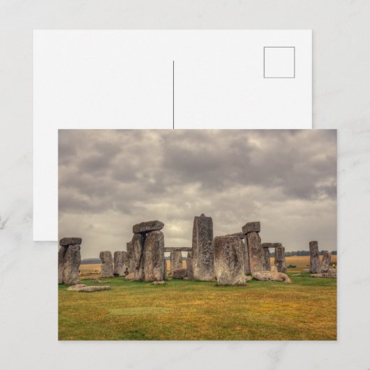 Stonehenge Briefkaart (Voorkant / Achterkant)