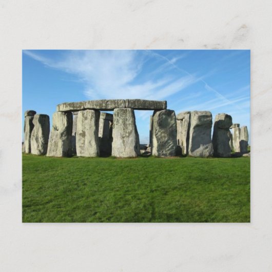Stonehenge Briefkaart (Voorkant)