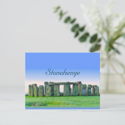 Stonehenge Briefkaart (Staand voorkant)