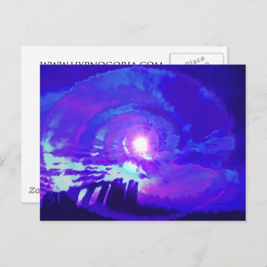 Stonehenge briefkaart (Voorkant / Achterkant)