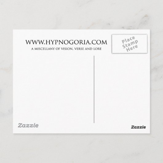 Stonehenge briefkaart (Achterkant)