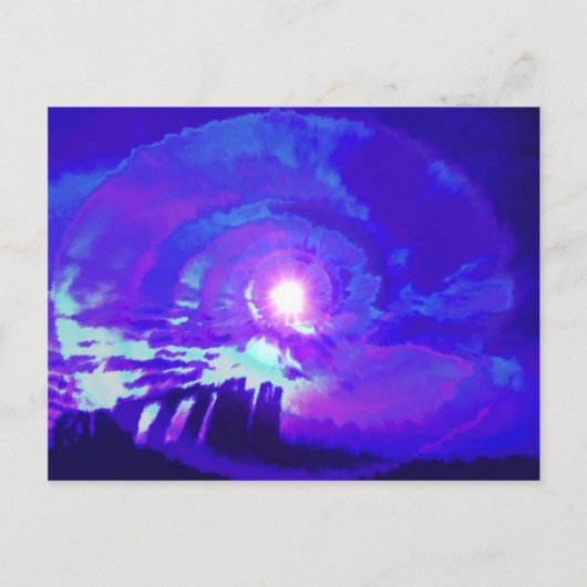 Stonehenge briefkaart (Voorkant)