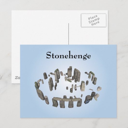 Stonehenge: Briefkaart (Voorkant / Achterkant)