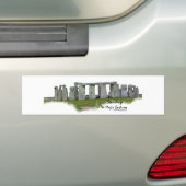 Stonehenge Bumpersticker (Op auto)