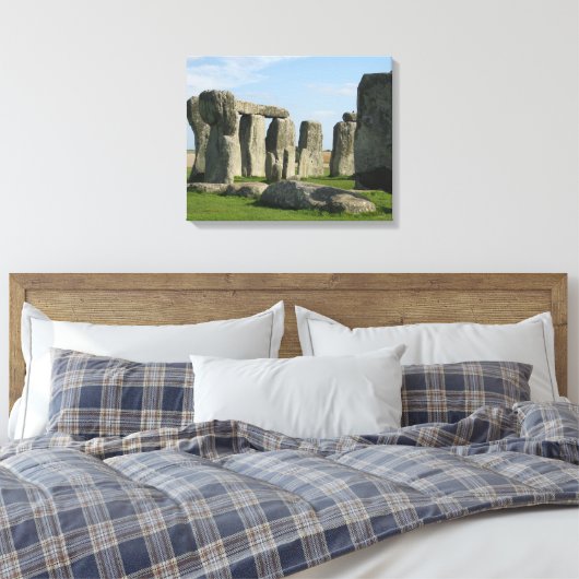 Stonehenge Canvas Afdruk (Insitu (Slaapkamer))