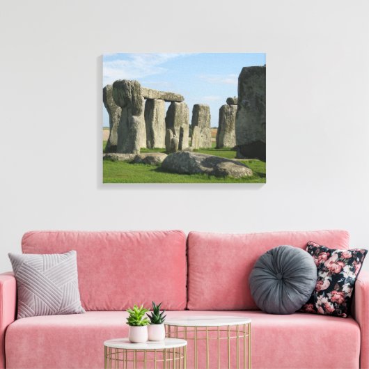 Stonehenge Canvas Afdruk (Insitu (Woonkamer))