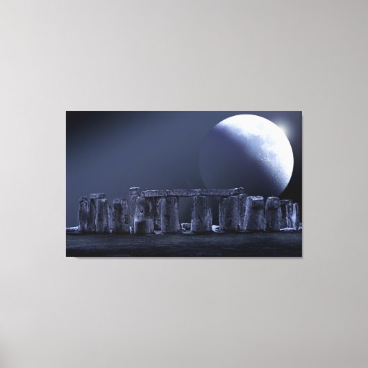 Stonehenge Canvas Afdruk (Voorkant)