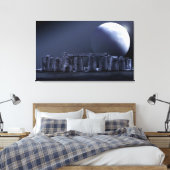 Stonehenge Canvas Afdruk (Insitu (Slaapkamer))