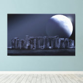 Stonehenge Canvas Afdruk (Insitu (Houten vloer))