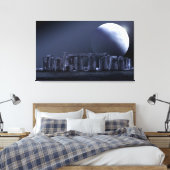 Stonehenge Canvas Afdruk (Insitu (Slaapkamer))