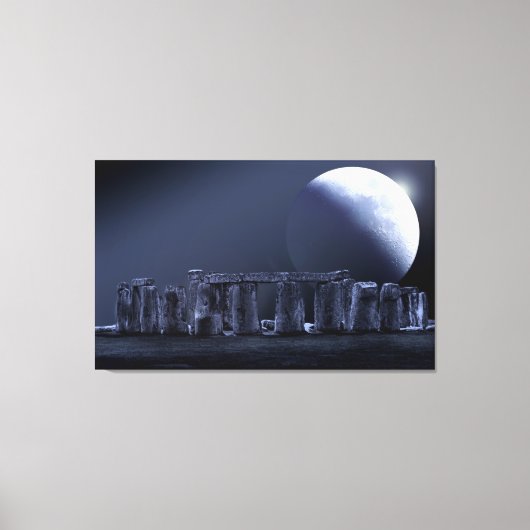 Stonehenge Canvas Afdruk (Voorkant)