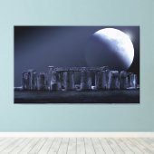 Stonehenge Canvas Afdruk (Insitu (Houten vloer))