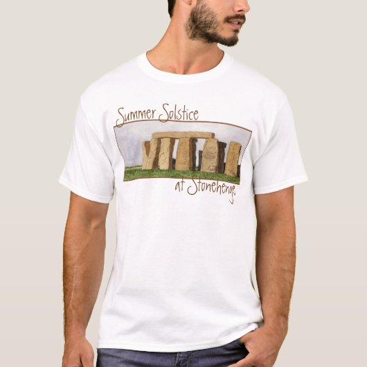 Stonehenge Casual Shirt. T-shirt (Voorkant)