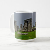Stonehenge Celtic Standing Stones in Brittannië Koffiemok (Voorkant links)