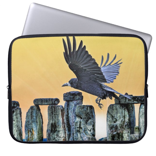 Stonehenge Celtic Standing Stones in Brittannië Laptop Sleeve (Voorkant)