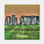 Stonehenge Celtic Standing Stones in Brittannië Magneet (Voorkant)