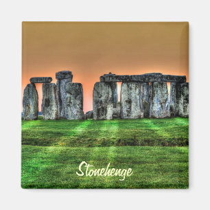 Stonehenge Celtic Standing Stones in Brittannië Magneet