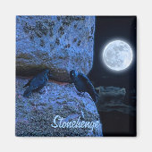 Stonehenge Celtic Standing Stones in Brittannië Magneet (Voorkant)