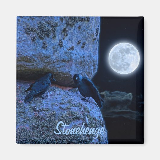Stonehenge Celtic Standing Stones in Brittannië Magneet (Voorkant)