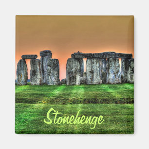 Stonehenge Celtic Standing Stones in Brittannië Magneet