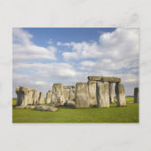 Stonehenge (circa 2500 v.Chr.), UNESCO World 2 Briefkaart (Voorkant)
