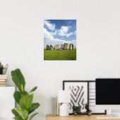 Stonehenge (circa 2500 v.Chr.), UNESCO World Poster (Thuiskantoor)
