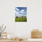 Stonehenge (circa 2500 v.Chr.), UNESCO World Poster (Keuken)