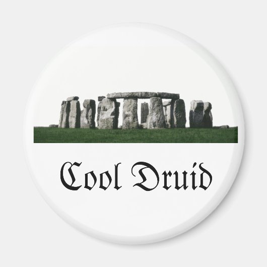 Stonehenge - Cool Druïd Magneet (Voorkant)
