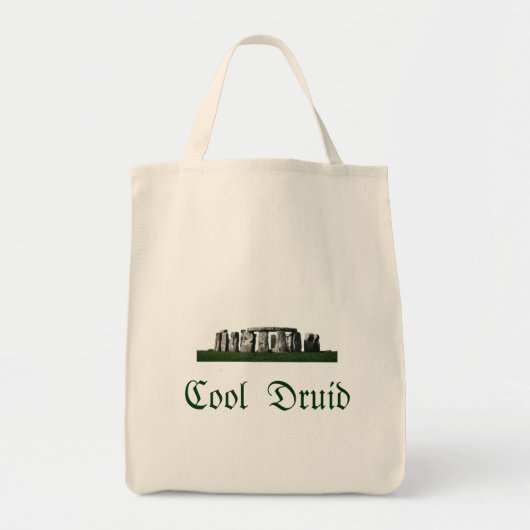 Stonehenge - Cool Druid Tote Bag (Voorkant)