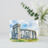 Stonehenge: de tijdloze schildwacht van het verled briefkaart (Staand voorkant)