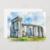 Stonehenge: de tijdloze schildwacht van het verled briefkaart (Voorkant / Achterkant)