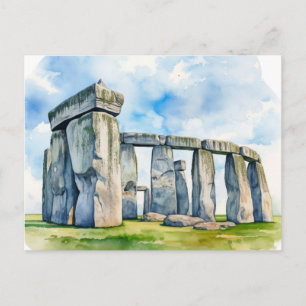 Stonehenge: de tijdloze schildwacht van het verled briefkaart