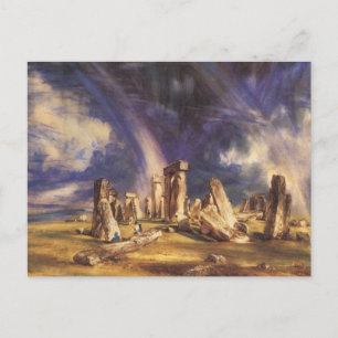 Stonehenge - door: John Constable Briefkaart