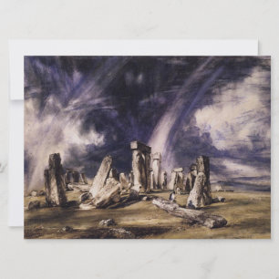 Stonehenge (door John Constable) Kaart