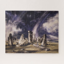 Stonehenge (door John Constable) Legpuzzel