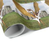 Stonehenge Draak Inpakpapier (Rol Hoek)