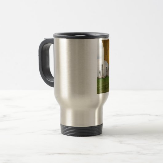 Stonehenge Draak Reisbeker (Voorkant links)