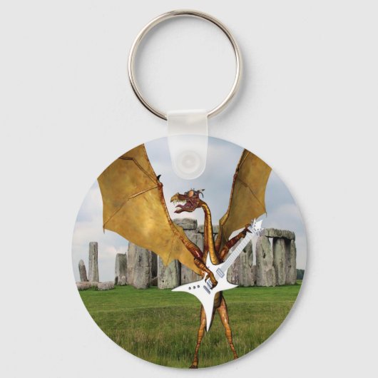 Stonehenge Dragon Sleutelhanger (Voorkant)