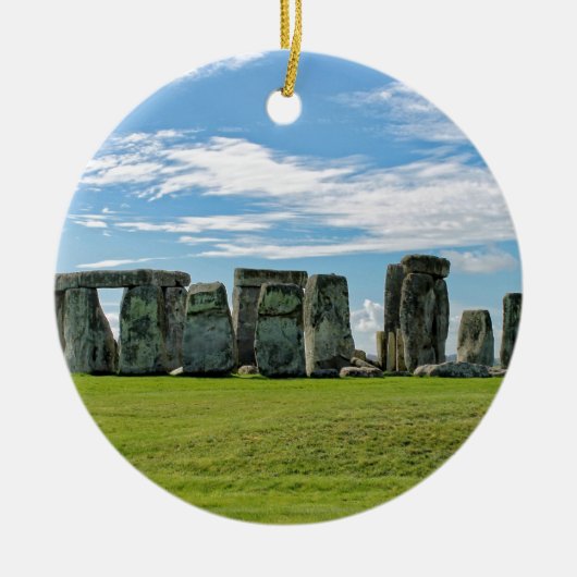 Stonehenge, Engeland Keramisch Ornament (Voorkant)