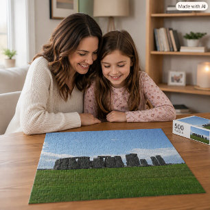 Stonehenge Engeland Landschapsfotografie Legpuzzel