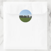 Stonehenge Engeland Landschapsfotografie Ronde Sticker (Tas)