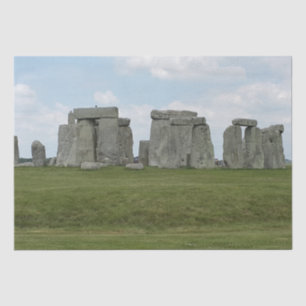 Stonehenge Engeland op een bewolkte dag. Tissuepapier