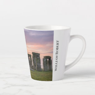 Stonehenge Engeland Oude Stenen Cirkel Latte Mok