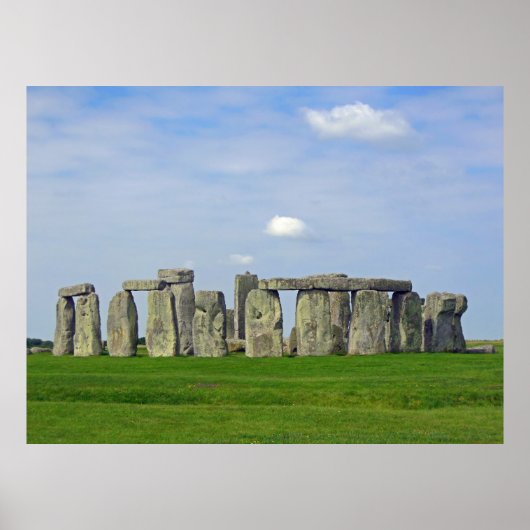 Stonehenge, Engeland Poster (Voorkant)