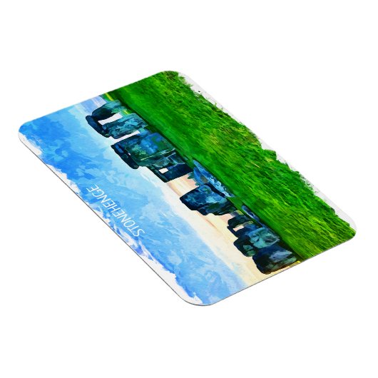 Stonehenge Engeland Schilderij Magneet (Rechterzijde)