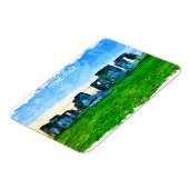 Stonehenge Engeland Schilderij Magneet (Linkerzijde)