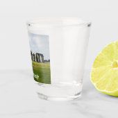 Stonehenge Engeland Souvenir Shotglas Shot Glas (Rechts)