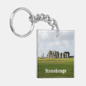 Stonehenge Engeland Souvenir Sleutelhanger (Voorkant Links)