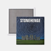 Stonehenge Engeland Verenigd Koninkrijk Startrails Magneet (Voorkant / Achterkant)