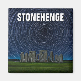 Stonehenge Engeland Verenigd Koninkrijk Startrails Magneet